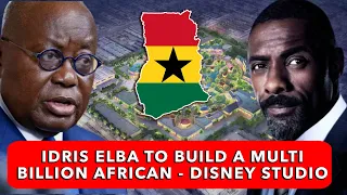 Hollywood Star Idris Elba to build a multibillion film studio in Ghana