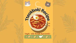 How to Make BEST Korean Tteokboki (Spicy Rice Cakes) | Easy Recipe