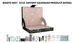 BOOTS NO7 2020 ADVENT CALENDAR PRODUCT REVEAL