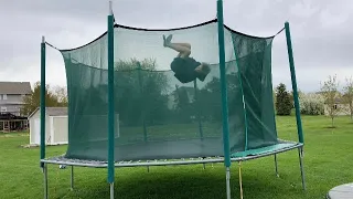 Five EASY Trampoline Tricks for Beginners!