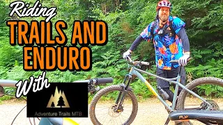 Riding the Cube Stereo 150 with Youtuber Adventure Trails MTB