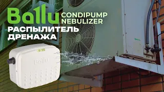 Насосный распылитель дренажа Ballu CondiPump Nebulizer