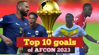Top 10 goals of  AFCON 2023