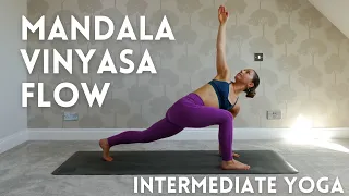 MANDALA VINYASA FLOW INTERMEDIATE YOGA 60 MIN with Charlie Follows