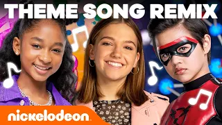 Nick THEME SONGS Remix - That Girl Lay Lay, Danger Force & More! | Nickelodeon