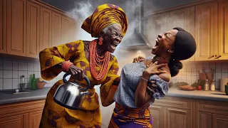 the ungrateful mother punished her daughter for not sleeping with rich men .#Africantales #tales