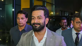 Prithviraj in UAE for the Inauguration of Kalyan Silks