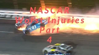 NASCAR Worst Driver Injuries Part 4