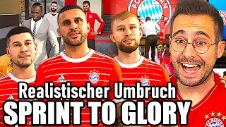 NUR REALISTISCHE TRANSFERS BIS ZUM TRIPLE SIEG !!! ➡️🏆🏆🏆 FIFA 23 Bayern Sprint To Glory