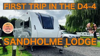 Discovery D4-4 First Trip! DECOR REVEAL! Sandholme Lodge #caravan #holiday #reveal