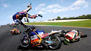 MotoGP 20 Crash Compilation | MotoGP™ | Ten Minute #28