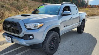 2019 Toyota Tacoma TRD Sport Manual POV Test Drive/Review