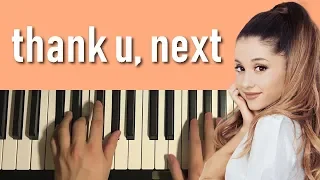 Ariana Grande - thank u, next (Piano Tutorial Lesson)
