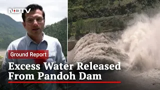 Himachal Rainfall News: Water Still Above Danger Mark At Pandoh Dam In Himachal | Ground Report