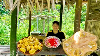 Harvest Jackfruit & Jackfruit Yogurt - Thanh farm life