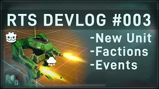 Godot RTS Devlog : 003 - Project changes & Mech Asset Devlog & Faction System & AI Plans