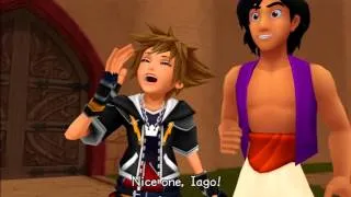 Kingdom Hearts II FM [PS3] Playthrough #051, Agrabah A: Boss: Blizzard Lord, Volcanic Lord