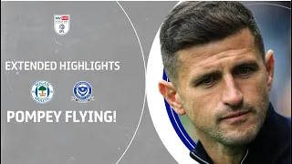 POMPEY FLYING! | Wigan Athletic v Portsmouth extended highlights