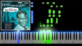 Nat King Cole - Unforgettable Piano Tutorial