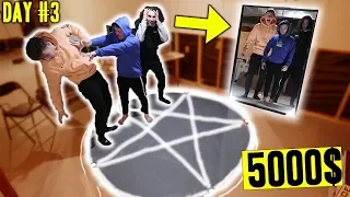 LAST PERSON TO LEAVE THE PENTAGRAM WINS 5000$ CASH!! *SCARY*