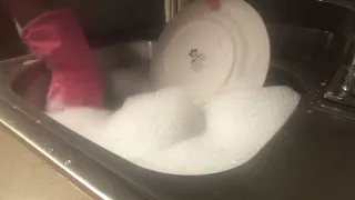 Asmr Washing Dishes(Hand Washing Dishes Sounds)