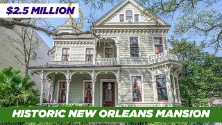 Inside this $2,500,000 New Orleans Mansion!