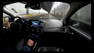Ford Focus MK3 2015 - Driving from home to work.