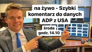 📌Szybki komentarz do danych ADP z USA📌