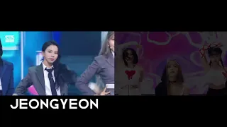 TWICE - Members covering Jeongyeon’s lines in SCIENTIST