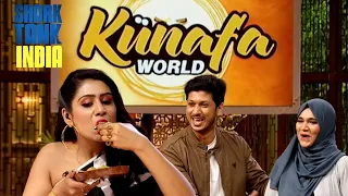 यह Husband-Wife Sharks के लिए लाए "Kunafa With मुनाफ़ा" | Shark Tank India S1 | Family Businesses