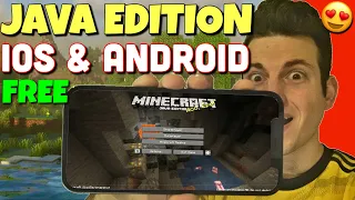 How To Play MINECRAFT JAVA EDITION On Any iOS & Android Device (100% Legal) EASY Working Tutorial