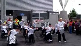 Flash Mob Outside the Opening of the Special Olympic Games June 9th Limerick 2010 Epic