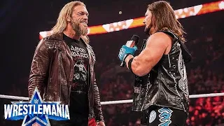 WWE March 3, 2022 - Edge vs AJ styles. WWE Full Match WrestleMania