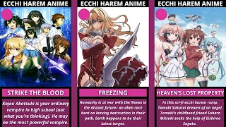 TOP 15+ BEST ECCHI HAREM ANIME SERIES RECOMMENDATIONS - ANIMO RANKER