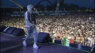 Eminem a Milano interrotto dai cori italiani [7 Luglio 2018]