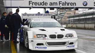 BMW M3 GTR VLN Test Und Einstellfahrten 2003