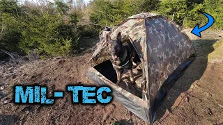 Mil - Tec 2 Personen Iglu Zelt / AUFBAU und REVIEW