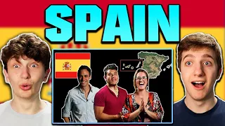 Americans React to Geography Now! SPAIN