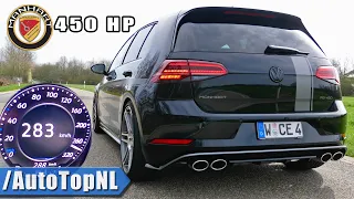 450HP VW GOLF R MK7.5 MANHART 0-280km/h ACCELERATION & SOUND by AutoTopNL