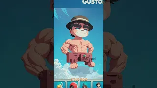 STUMBLE GUYS SKIN THE FREE SPIRIT TRANSFORMATION BECOME MUSCLE MAN 🎮#stumbleguys