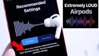 Make your AirPods EXTREMELY LOUD - AirPods TRICK YOU MUST TRY!