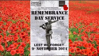 Nuneaton Remembrance Day Parade 2014 (100 years).