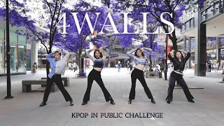 [KPOP IN PUBLIC CHALLENGE] f(x)(에프엑스) “ 4 Walls ” dance cover by Queenie from Taiwan