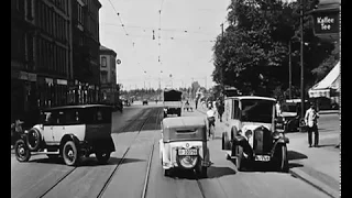 [restauriert HQ] Mit der Straßenbahn durch Leipzig 1931 - full 4:3 (#116)