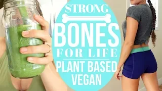 BONE HEALTH on a VEGAN DIET + How I Eat & Exercise for STRONG BONES