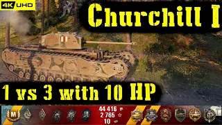 World of Tanks Churchill I Replay - 10 Kills 3.3K DMG(Patch 1.4.1)