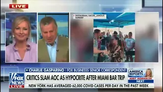 Fox News Host STUNNED By Colleague’s Defense Of AOC’s Trip To Florida