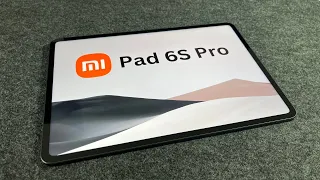 Xiaomi Pad 6S Pro unboxing and gaming - ASMR