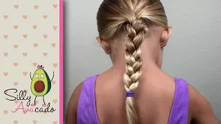 Dad Hair Tip #2 - How to Braid - EASY Daddy Hairstyle - cute girl hairstyles! Back to school!