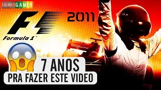 JOGANDO O F1 2011 DA CODEMASTER -  O video que levei 7 anos pra fazer!!! | Flagamer S08E08